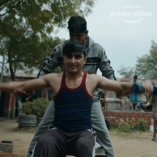 Zottman Curl Assisted Dumbbell Work Out GIF