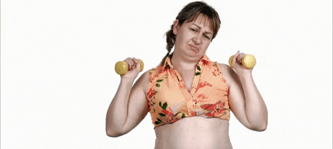 Zottman Curl Funny Lazy Work Out GIF