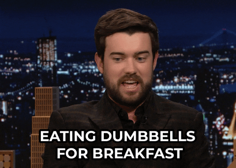 Zottman Curl Jack Whitehall Dumbbells For Breakfast GIF