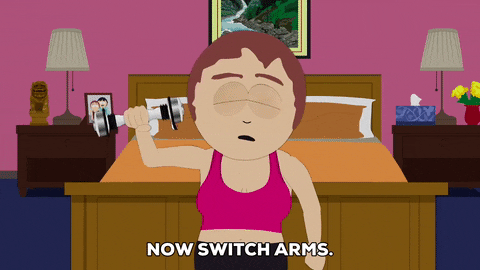 Zottman Curl Sharon Marsh South Park GIF
