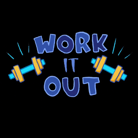 Zottman Curl Work It Out Graphics Design GIF