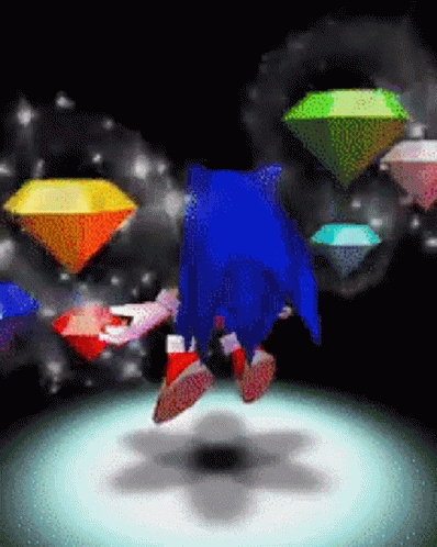 Super Sonic Super Transformation Sonic The Hedgehog GIF