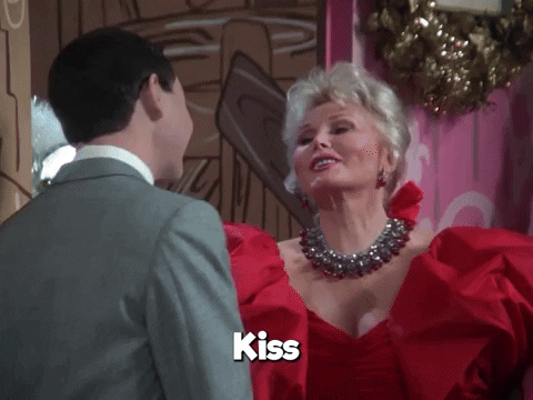 Zsa Zsa Gabor Religious Merry Christmas GIF