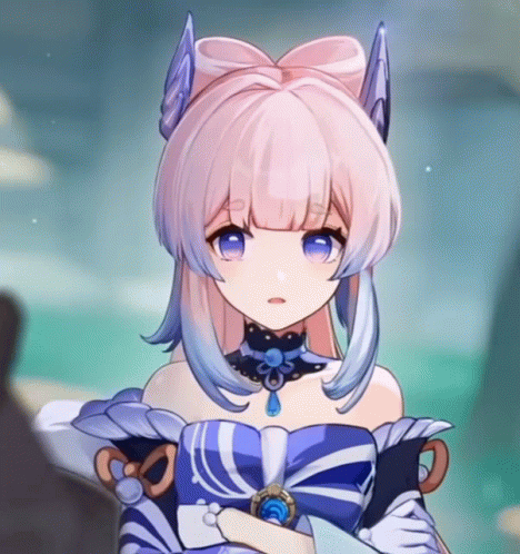 Kokomi Crossed Arm GIF