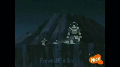 Zuko Sister Using Lightning Against Toph GIF
