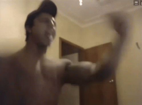 Zyzz Aggressive Beat Dance GIF