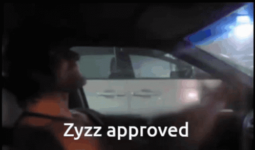 Zyzz Approved Car Dance GIF