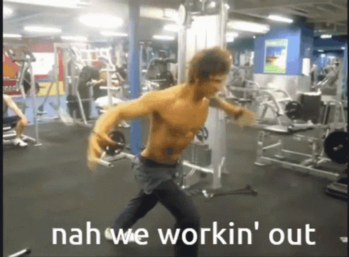 Zyzz Gym Working Out GIF