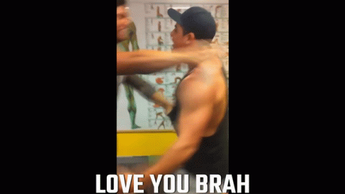 Zyzz Love You Hug GIF