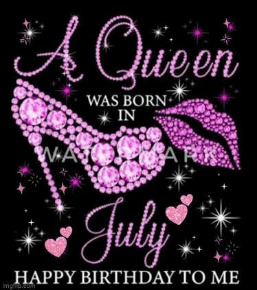 A Queen Was Born In 4th Of July Birthday