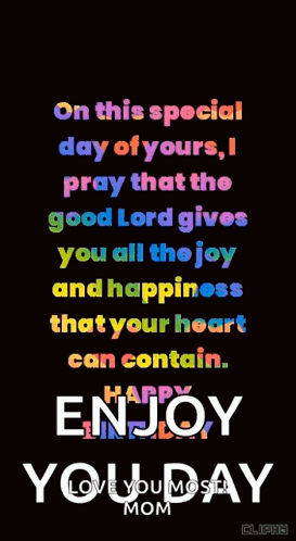 Enjoy Your Day Happy 4th Of July Birthday