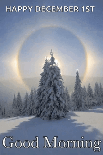 Good Morning Beautiful December Day Gif