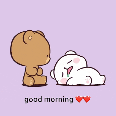 Good Morning Forehead Kiss Gif