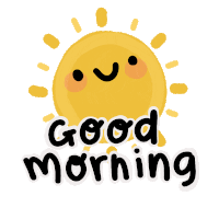 Good Morning Good Morning Love Sticker