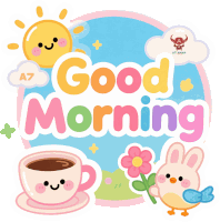 Good Morning Good Morning Sticker Sticker