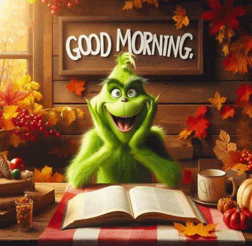 Grin Good Morning Meme