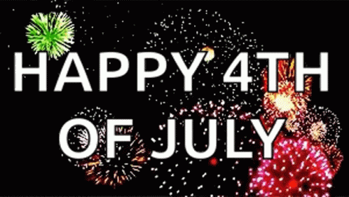 Happy 4th Of July Birthday Fireworks