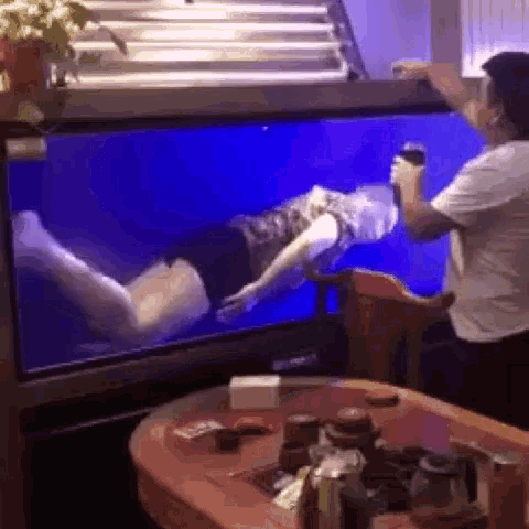 Swimming Feeding Gif