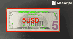 1 2 5 Usd Dollar Bill GIF