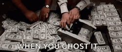 1 Million Dollars Counting Machine GIF