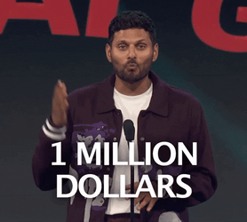 1 Million Dollars Jay Shetty GIF