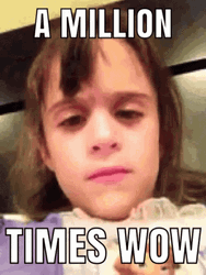 1 Million Dollars Sassy Kid GIF