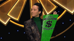 1 Million Dollars Sign Wheel Of Fortune GIF