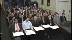 10 Scores From People Sitting GIF