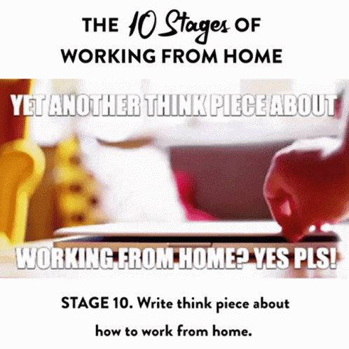 10 Stages Working Home Stage 10 Write Think Piece GIF