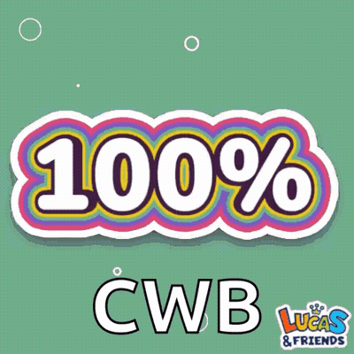 100% CWB Lucas And Friends Sticker GIF