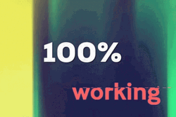 100 Percent Working Blurred Effects GIF