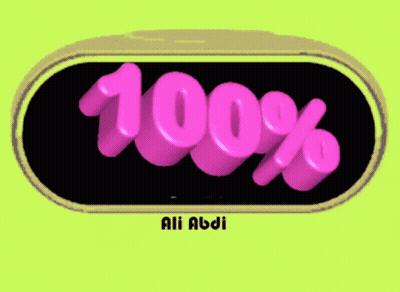 100% Sign With Ali Abdi Below GIF