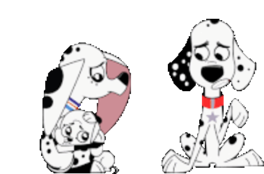 101Dalmatians Street Puppy Sticker GIF