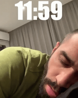 11:59 Happy New Year Meme GIF