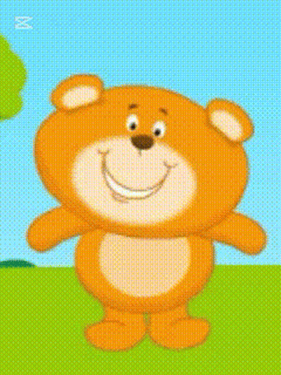123Greetings Bear Think GIF