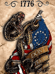 1776 Don't Thread On Me GIF