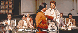 1776 Now Vote Damn You John Adams GIF
