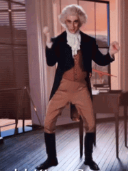 1776 Thomas Jefferson Dancing GIF