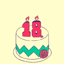 18 Happy Birthday Cake Register To Vote GIF