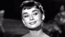 1950s Audrey Awkward Smile