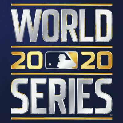 2020 World Series Baseball Player Poster GIF
