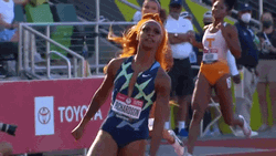 2021 Tokyo Olympics Sha'Carri Richardson Noah Lyles GIF