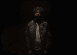 21 Savage Around Exploding Glasses GIF