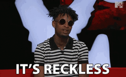 21 Savage It's Reckless GIF