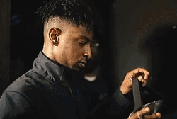 21 Savage Wearing Jason Mask GIF