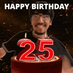 25 Birthday 25 Hbd GIF