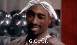2Pac Tupac Shakur Rap GOAT GIF