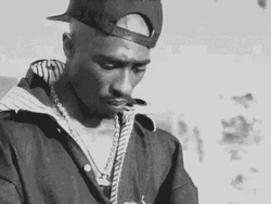 2Pac Tupac Shakur Rap Headbang GIF