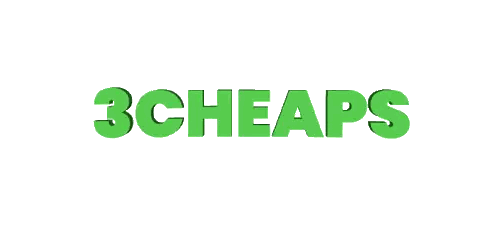 3 Cheaps Green Letters Sticker