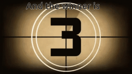 3 Film Trailer Countdown GIF